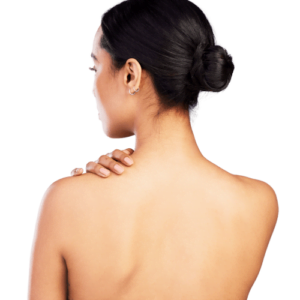 Imagem ilustrativa de Depilação de Costas em Sorocaba por Fabiana Namikawa - Remove pelos das costas, da nuca até a linha da cintura, com cera marroquina.