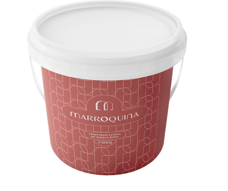 Imagem da Cera Marroquina em Sorocaba utilizada por Fabiana Namikawa - Cera depilatória de manga rosa, 100% natural e hipoalergênica.
