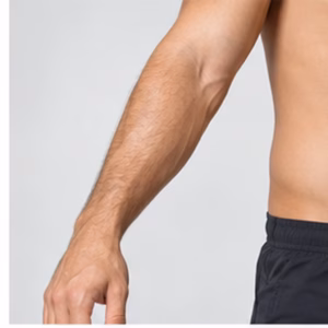 Depilação Masculina de Meio Braço
